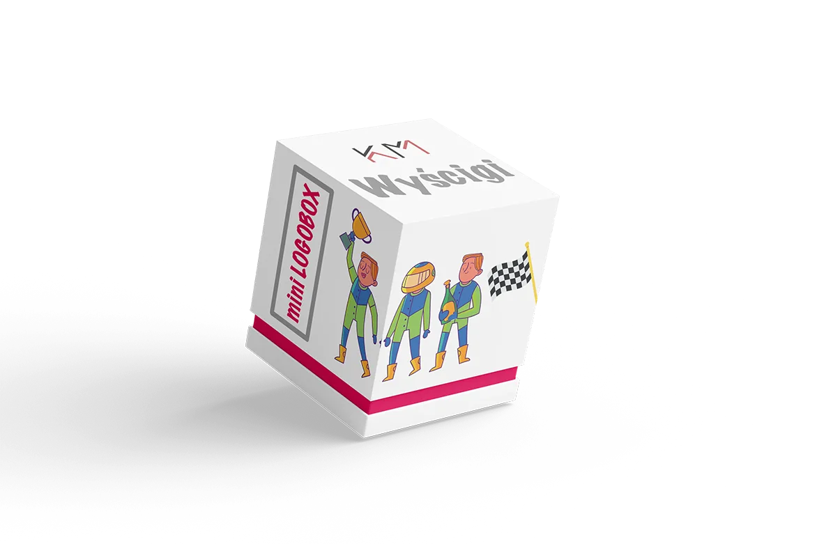 Uniwersalna pomoc logopedyczna – miniLOGOBOX Wyścigi
